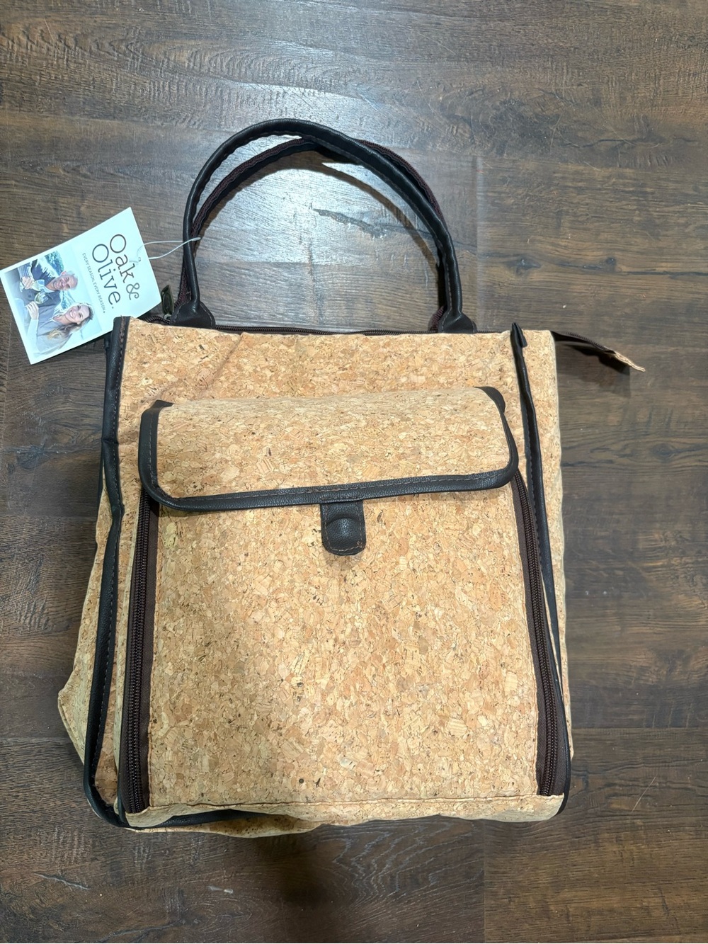 Oak & Olive cork wine and picnic set